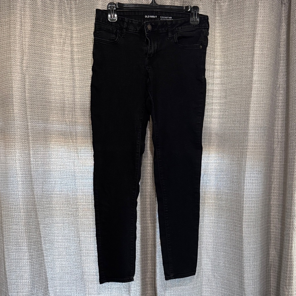 Old Navy Black Women's Skinny Jeans - Rockstar
